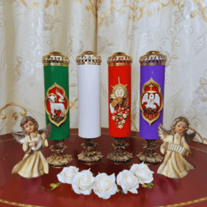Velón Eucarístico de Colores