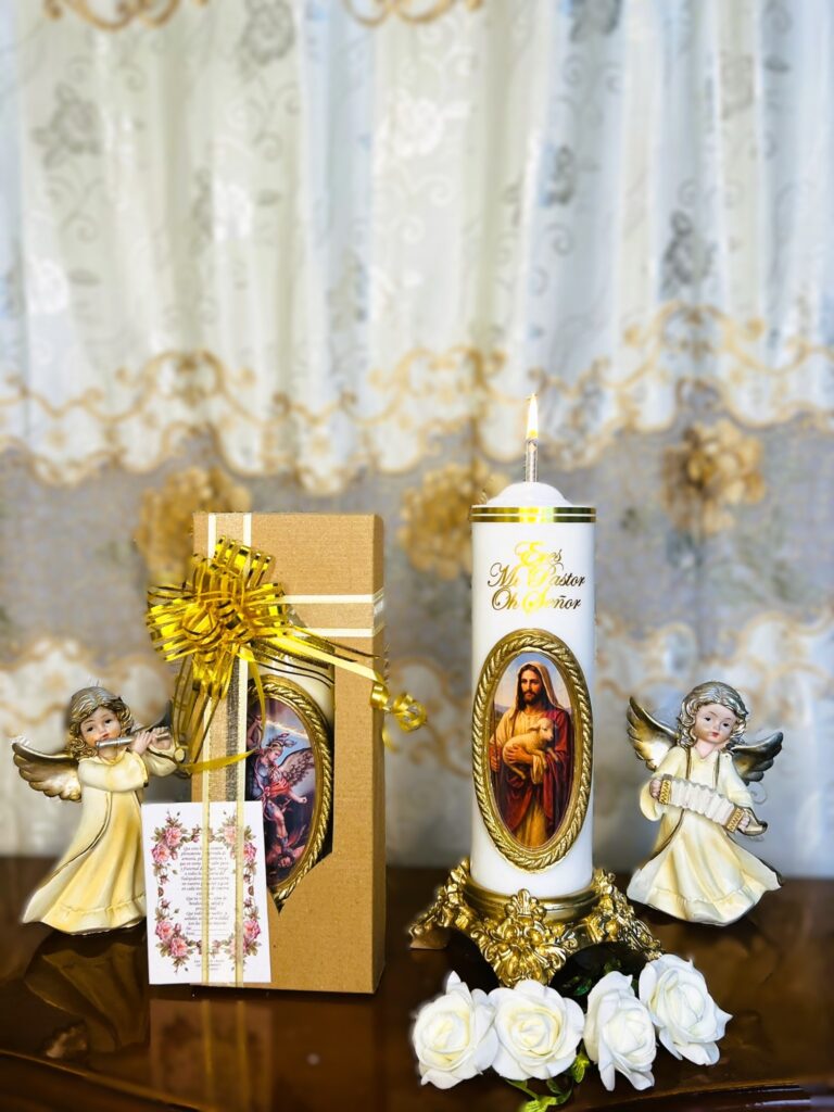 vela adhesivo estuche